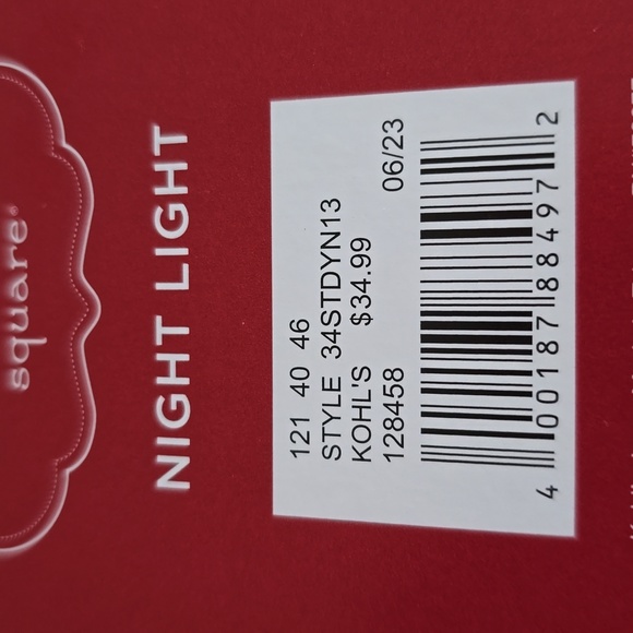 ST. NICHOLAS SQUARE CHRISTMAS HOLIDAY NIGHT LIGHT - Picture 4 of 6